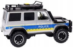 Policijski suv automobil s pogonom, svjetlima i zvukovima, otvarana vrata