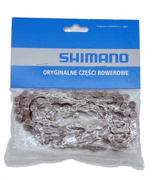 Shimano CN-HG40 lanac za bicikl s 114 karika i pin-fastingom, 5/6/7/8 brzina