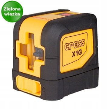 Lamigo CROSS X1G križni laserski nivelir sa zelenom laserskom zrakom