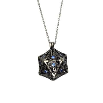 RGFK Metalna ogrlica D20 Kutija za kockice za set mini kockica - Magician's Stash