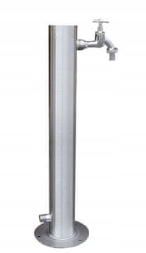 Vrtna slavina 1/2", stup 65 cm, hidrant s bočnim priključkom od 3/4"