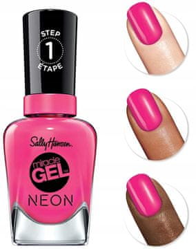 Sally Hansen Miracle Gel lak za lice bez UV lampe Fuchsia Fever 050