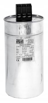 ZEZ-Silko Kondenzator 37.5kvar 440V Cn=3x205.52µF In=3x49.26A O145x296MM