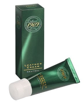 Collonil Set 1909 Krema za kožu 75 ml Bezbojna krema za cipele s krpom