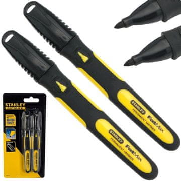 Stanley CRNI MARKER OKRUGLI S FINIM VRHOM VODOOTPORAN FATMAX 0-47-312