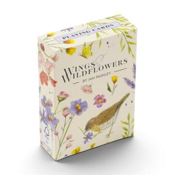 Puckator PKPCARD39 Jan Pashley WingsWildflowers standardni špil igraćih karata