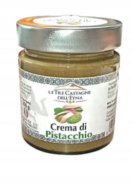 Krema od pistacija s komadićima pistacija 40% Le Tre Castagne dell'Etna 200g
