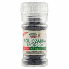Royal Brand CRNA SOL 50G U STAKLENOM VIŠENAMJENSKOM MLINCU CIPARSKE PIRAMIDE