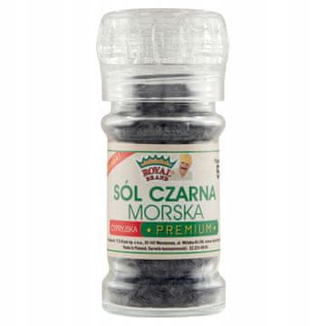 Royal Brand CRNA SOL 50G U STAKLENOM VIŠENAMJENSKOM MLINCU CIPARSKE PIRAMIDE
