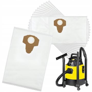 10x vreće za usisavač Parkside PNTS PWD PWS 1300 1400 PWD20 A1 PWD12 20L