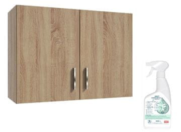 Single A80 Sonoma Oak zidni ormarić s kućnim octom