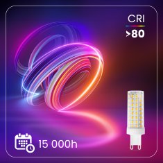 LUMILED 4x G9 LED kapsulna žarulja 12W = 100W 1152lm 3000K Topla svjetlost 360°