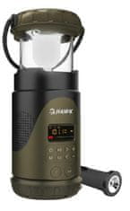 Hawk Expedition R30 HWRDI430GN Solarna radio dinamo kurlica sivo-zelena