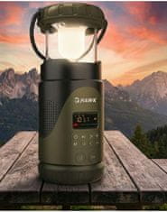 Hawk Expedition R30 HWRDI430GN Solarna radio dinamo kurlica sivo-zelena