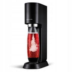 SodaStream MIX zasićivač zraka + boca s CO2 patronom 1L 430ml crna
