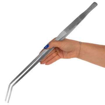 BIO Čvrsta zakrivljena pinceta Pinceta za hranjenje Pinceta za sadnju 48 cm