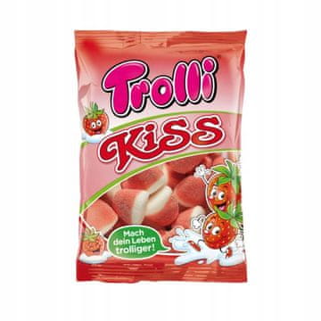 Trolli Gumeni bomboni s okusom jagode i voćnog želea 100 g, talijanski