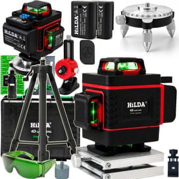 360° RAVNI LASERSKI NIVELA 4D KRIŽNI LASERSKI STATIV 160 CM