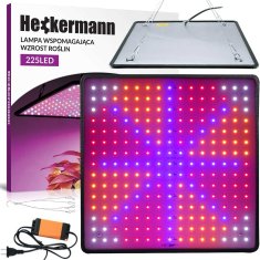 Lampa za uzgoj biljaka Heckermann 225LED multi color full spectrum