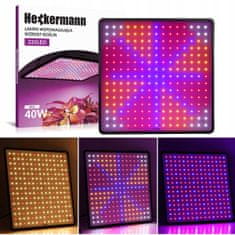 Lampa za uzgoj biljaka Heckermann 225LED multi color full spectrum