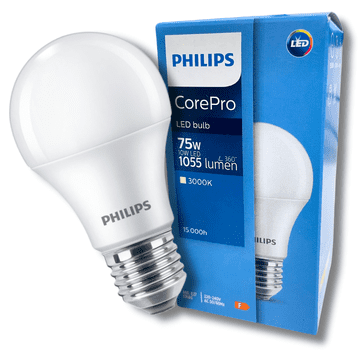 Philips E27 CorePro LED žarulja 10W = 75W 3000K Topla 1055lm