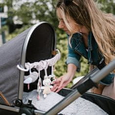 BabyOno Edukativna igračka - privjesak za kolica i autosjedalicu NATURE,