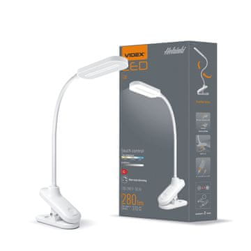 VIDEX Prigušljiva LED stolna lampa -DESK-LAMP-HELSINKI-WHITE