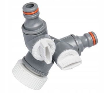 Bradas Trojnik s ventilima GW 1"-3/4" Bradas, bijela linija