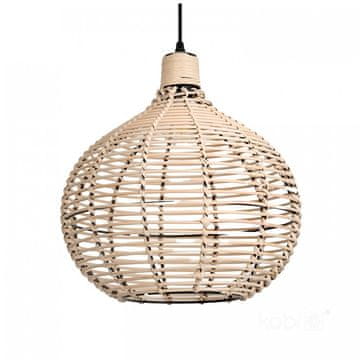 Dekorativna pletena viseća lampa u boho stilu
