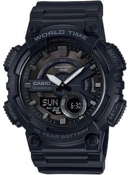 Casio Sport AEQ-110W-1BVEF sat + KUTIJU