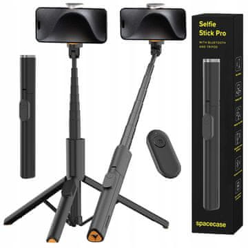 Spacecase Selfie Stick Pro ST11-B crni