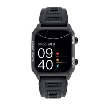 Watchmark Pametni sat Focus crne boje