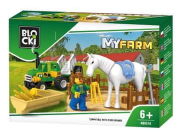 Bloc Blocki MyFarm - Mali traktor 43 dijela