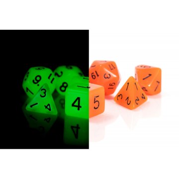 RPG kockice Soulfire Glowing Set od 7 kockica