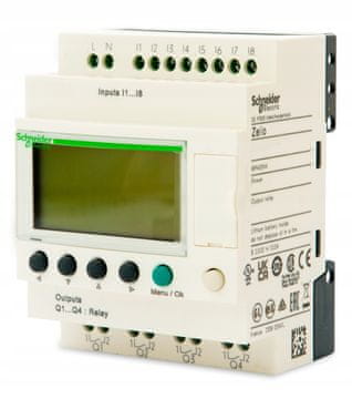 ZELIO LOGIC 8WE_D/4WY_P 24VAC RTC/LCD