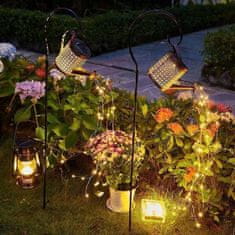 4M Solarna vrtna lampa s LED kantom za zalijevanje