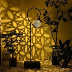 4M Solarna vrtna lampa s LED kantom za zalijevanje