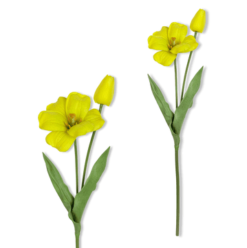 IN Grančica - Žuti pjenasti tulipan 53 cm