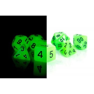 RPG kockice Firefly svjetleći set od 7 kockica