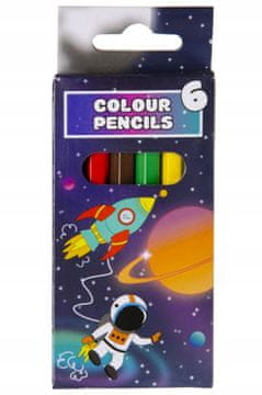 Drvene bojice Mini Cosmos, 6 komada