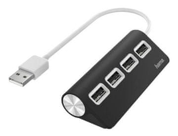 Hama Hub 4x USB 2.0 480Mbps 200119