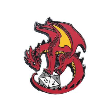 Metalna RPG DND značka - Kradljivac kostiju
