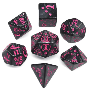 Hello Kitty RPG kockice set od 7 kockica