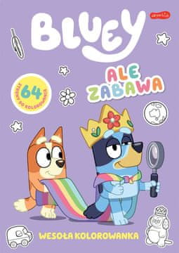 BLUEY je zabavan. Bojanka