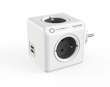 Design Nest Powercube original usb - siva