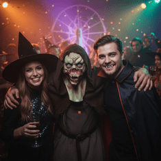 Halloween maska Vampir