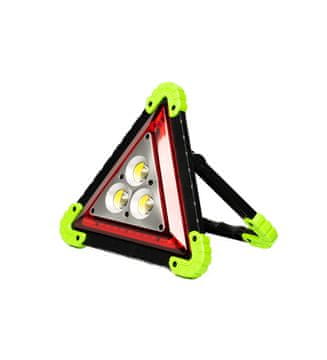 SOS LED trokutasta lampa
