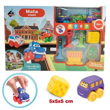 Mata s mekim vozilima za grad