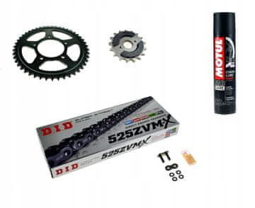 D.I.D SUZUKI GSX-R 600 11-16 godina pogonski sklop pogonski komplet