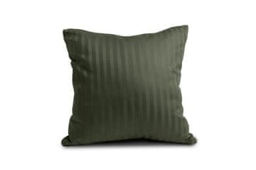 Jastučnica od damasta, pruge od 1 cm (40x40-1)